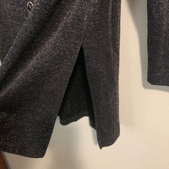 Willow Ridge Tunic Blouse Metallic Button Up Retro - Picture 6 of 7